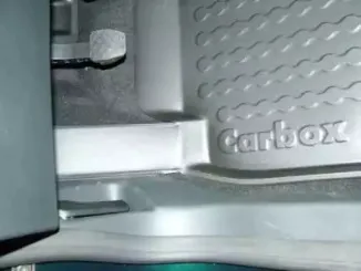 Резиновый коврик с защитными бортами CARBOX купить